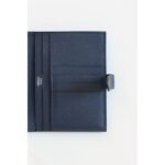 HERM Bearn Compact Handmade Wallet in Blue Saphir Epsom Calfskin - 图片 5
