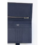 HERM Bearn Compact Handmade Wallet in Blue Saphir Epsom Calfskin - 图片 6