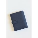 HERM Bearn Compact Handmade Wallet in Blue Saphir Epsom Calfskin - 图片 9