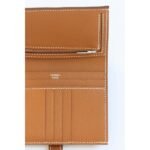 HERM Bearn Compact Handmade Wallet in Gold Epsom Calfskin - 图片 7