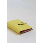 HERM Bearn Compact Verso Handmade Wallet in Lime Epsom Calfskin - 图片 5