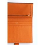 HERM Bearn Compact Handmade Wallet in Orange Epsom Calfskin - 图片 7
