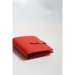 HERM Bearn Compact Handmade Wallet in Red Epsom Calfskin - 图片 3