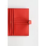 HERM Bearn Compact Handmade Wallet in Red Epsom Calfskin - 图片 4