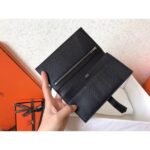HERM Black Epsom Bearn Gusset Wallet - 图片 4