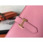 HERM Pink Epsom Bearn Gusset Wallet - 图片 5