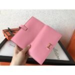 HERM Pink Epsom Bearn Gusset Wallet - 图片 8