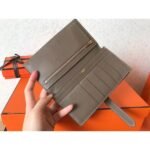 HERM Taupe Epsom Bearn Gusset Wallet - 图片 3