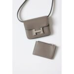 HERM Constance Slim Wallet in Etain Epsom Calfskin - 图片 2