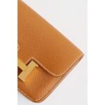 HERM Constance Slim Wallet in Gold Epsom Calfskin - 图片 3