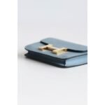 HERM Constance Slim Wallet in Blue Lin Evercolor Calfskin - 图片 7