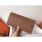 HERM Constance Long Wallet In Gold Epsom Leather - 图片 2