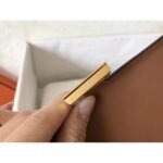 HERM Constance Long Wallet In Gold Epsom Leather - 图片 7