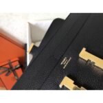 HERM Constance Long Wallet In Black Epsom Leather - 图片 5