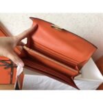 HERM Constance Long Wallet In Orange Epsom Leather - 图片 5