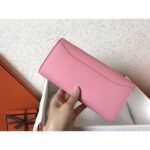 HERM Constance Long Wallet In Pink Epsom Leather - 图片 2