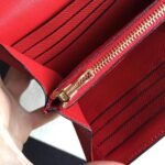 HERM Constance Long Wallet In Red Epsom Leather - 图片 7