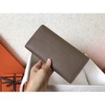 HERM Constance Long Wallet In Taupe Epsom Leather - 图片 8