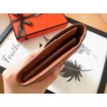 HERM Constance Long Wallet In Gold Swift Leather - 图片 4