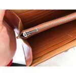 HERM Constance Long Wallet In Gold Swift Leather - 图片 7