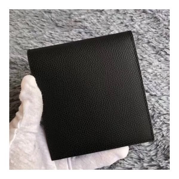 hwmepno_aeb475d3-5215-46de-9397-a6e2c1fa6972.jpg HERM Black MC?? Copernic Compact Wallet - 图片 1