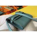 herm kelly classique to go wallet in blue jean epsom calfskin