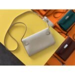 herm kelly classique to go wallet in blue zephyr epsom calfskin