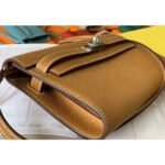 herm kelly classique to go wallet in gold epsom calfskin