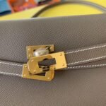 HERM Kelly Classique To Go Wallet In Taupe Epsom Calfskin - 图片 6
