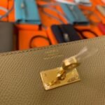 HERM Kelly Classique To Go Wallet In Tourterelle Epsom Calfskin - 图片 5