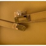 HERM Kelly Classique To Go Wallet In Yellow Epsom Calfskin - 图片 5