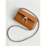 HERM Constance To Go Wallet in Gold Epsom Calfskin - 图片 2