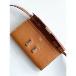HERM Constance To Go Wallet in Gold Epsom Calfskin - 图片 3