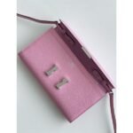 HERM Constance To Go Wallet in Mauve Sylvestre Epsom Calfskin - 图片 3