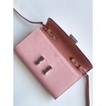 HERM Constance To Go Wallet in Pink Epsom Calfskin - 图片 3