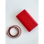 HERM Constance To Go Wallet in Red Epsom Calfskin - 图片 8