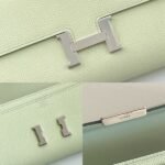 HERM Constance To Go Wallet in Vert Fizz Epsom Calfskin - 图片 9