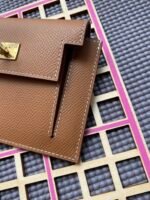 hm kelly pocket 13.5 tan epsom ghw