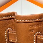 birkin shoulder 29 in gold calfskin cru/beige/fauve/rose pop/noir embroidery canvas