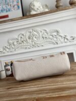 bolso herbag zip 31 retourne bag in off white mix brown h viking canvas and cowhide