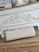 herbag zip 31 retourne pegase pop bag in off white mix red canvas and hunter cowhide