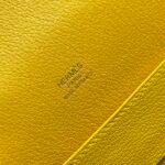 hm roulis 18 mini bag in anzac yellow calfskin gold tone hardware