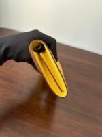 constance to go 20.5 yellow epsom silver hardware