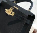 hm kelly mini 20 black epsom gold hardware