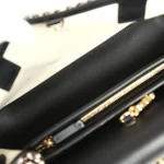 Chanel Small "Urban Essential" East West Shopping Tote Black Calfskin and Multi Tweed Gold Hardware - Image 8