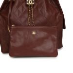 Chanel Medium 25 Hobo Bag Brown Caviar Antique Gold Hardware - Image 8