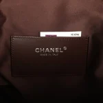 Chanel Medium 25 Hobo Bag Dark Brown Shiny Aged Calfskin Silver Hardware - Image 10