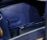 Hermes Birkin platinum bag, lace version, Swift color, navy blue, full hand-stitched calfskin, silver buckle, 30cm customization - Image 6