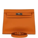 Hermes Kelly Danse Abricot Verso Evercolor Palladium Hardware