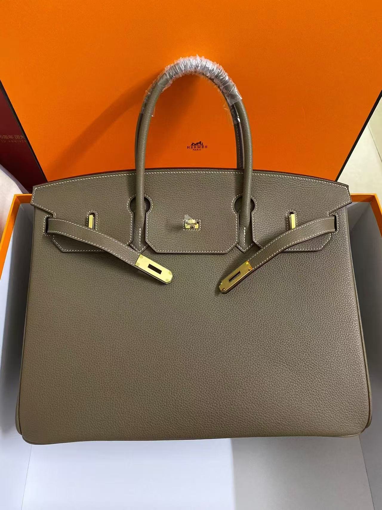 00BE31B7-F807-5068-CF4C-4C4D63250609.jpg Hermes Birkin 25-40 TOGO customization - Image 1